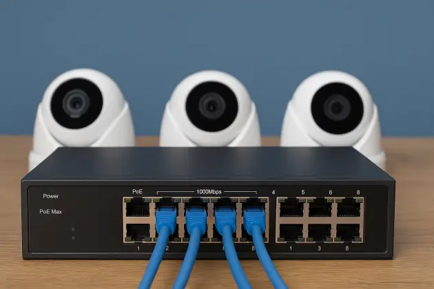 How to Choose the Right PoE Switch for CCTV Setup?