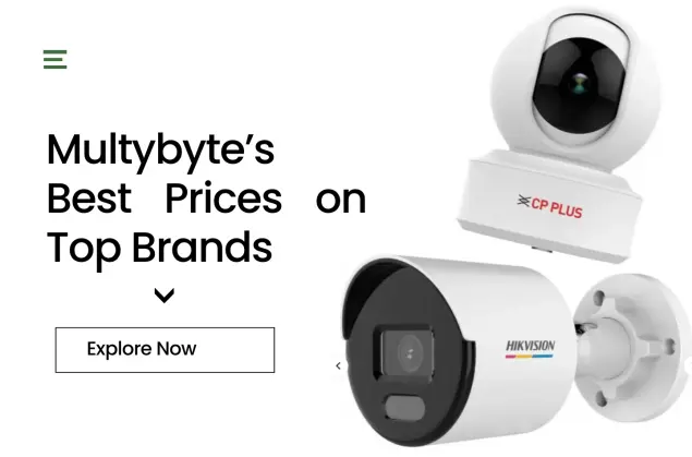 Hikvision and CP Plus Camera Buyers – Don’t Miss These Deals at Multybyte